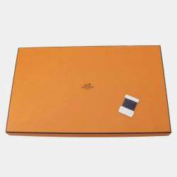 Hermes Blue Cashmere Sweater [H-Lift] Size 42