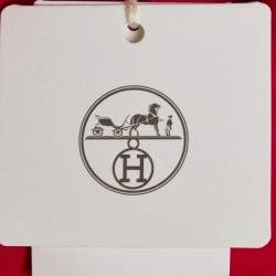 Pre Owned Hermès Bain Rose Griotte Jersey Swimsuit M