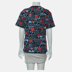 Pre Owned Hermes Printed T-Shirt Size S