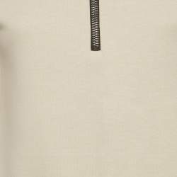 مملوكة مسبقًا Hermes Gris Carrière Cotton Fit Sweatshirt S