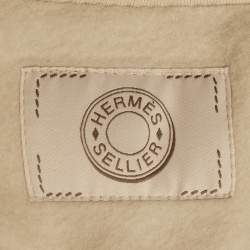 مملوكة مسبقًا Hermes Gris Carrière Cotton Fit Sweatshirt S