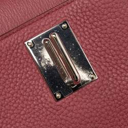 Pre Owned Hermes Bois de Rose Taurillon Clemence Leather Palladium Finish Jypsiere 34 Bag