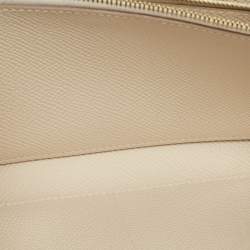 Hermès Craie Epsom Leather Kelly To Go Wallet