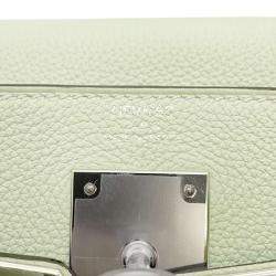 Hermes Grineve Togo Leather Kelly Retourne 28 Top Handle Bag