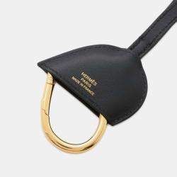 Hermes Black Swift Leather Metal The Coeur of Fauve