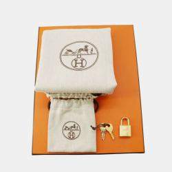 Hermes Orange Taurillon Clemence Size PM Picotin Lock