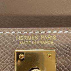Hermes Etoupe Epsom Mini Kelly Do Bag