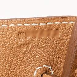 Hermès Gold Togo Leather Gold Finish Birkin 30 Bag