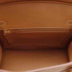 Hermes Birkin Gold Togo Leather Size 30