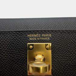 Hermes Mini Kelly Do Black Epsom Bag