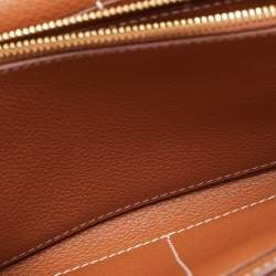 Hermes Gold Evercolor Leather Kelly To Go Wallet