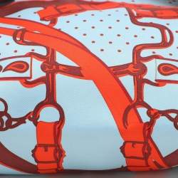 Hermès Multicolor Vache Hunter Leather and Silk La Promenade Du Matin Balusoie Satchel