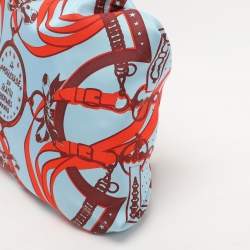 Hermès Multicolor Vache Hunter Leather and Silk La Promenade Du Matin Balusoie Satchel