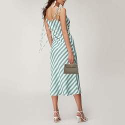 Pre Owned Hermes Etoupe Epsom Leather Gold Finish Mini Kelly II Sellier 20 Bag