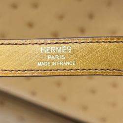 Pre Owned Hermes Ostrich Leather Kelly 25 Bag