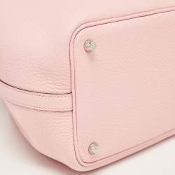 Hermès Rose Sakura Taurillon Clemence Leather Picotin Lock 18 Bag