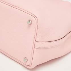 Hermès Rose Sakura Taurillon Clemence Leather Picotin Lock 18 Bag