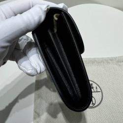 Hermes Black Leather Constance To Go Shoulder Bag