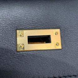 Hermes Black Swift leather Mini Kelly 1 bag