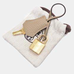 Hermes Beige Marfa Togo Leather Birkin 25 Bag