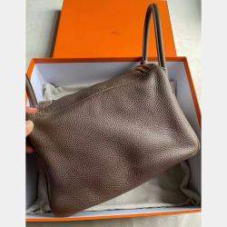 Hermes Etoupe lindy 30 bag