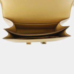  Hermes Dore Chamkilight Chevre Constance III Mini Bag