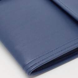 Hermès Bleu Agate Swift Leather Elan Jige 29 Clutch