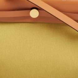 Hermès Ginger/Naturel Toile and Vache Hunter Herbag Zip 31 Bag