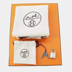 Pre Owned Hermes Gold Taurillon Clemence Leather Picotin Lock PM Tote Bag