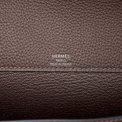 Pre Owned Hermes Ecorce Togo Kelly Depeches 25 Handbag