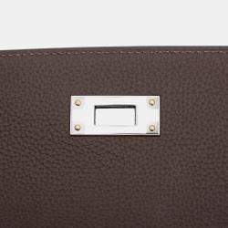 Pre Owned Hermes Ecorce Togo Kelly Depeches 25 Handbag