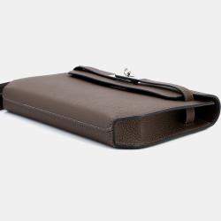 Pre Owned Hermes Ecorce Togo Kelly Depeches 25 Handbag