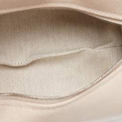Hermes Beige Canvas Small Bride-a-Brac Case Pouch