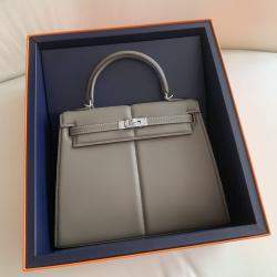 Hermes Leather Padded Kelly 25 Handbag