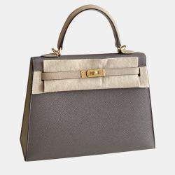 Hermes kelly25 Gold Hardware epsom bag