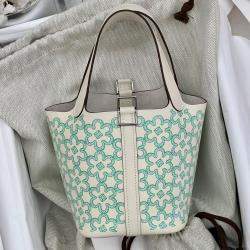 Hermes Nata Lucky Daisy Swift Micro Picotin Lock 14 Handbag