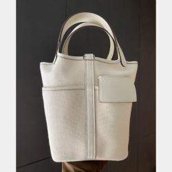 Hermes Cargo Silcver Hardware Picotin 18 Handbag