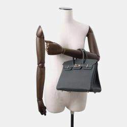 Hermes Vert Mangrove Togo Leather Birkin 25