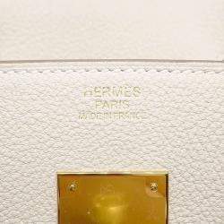 Hermes Craie Togo Leather Birkin 30 Handbag