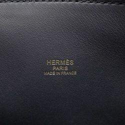 Hermes Black Epsom Leather Bolide 1923 25 Shoulder Bag
