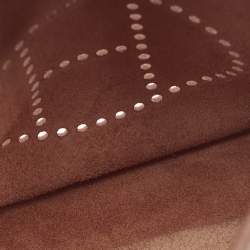 Pre Owned Hermes Cacao Taurillon Maurice Leather Evelyne TPM Bag