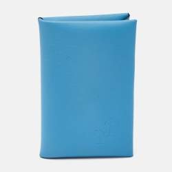 Hermès Celeste Swift Leather Calvi Tattoo Card Holder