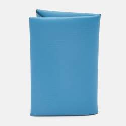 Hermès Celeste Swift Leather Calvi Tattoo Card Holder