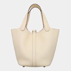 Hermes Nata Clemence Leather Picotin Lock 18 Bag
