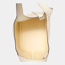 Hermes Nata Clemence Leather Picotin Lock 18 Bag