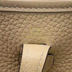 Pre Owned Hermes Trench Taurillon Clemence Leather Evelyne Long TPM Shoulder Bag