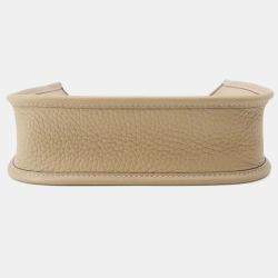 Pre Owned Hermes Trench Taurillon Clemence Leather Evelyne Long TPM Shoulder Bag