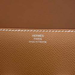 Hermes Gold Epsom Constance Shoulder Bag