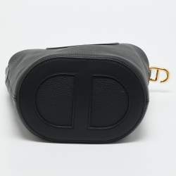 Hermes Noir Taurillon Clemence and Swift Leather In The Loop 18 Bag