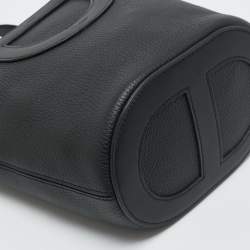 Hermes Noir Taurillon Clemence and Swift Leather In The Loop 18 Bag